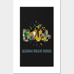 Mardi Gras 2023 Love Posters and Art